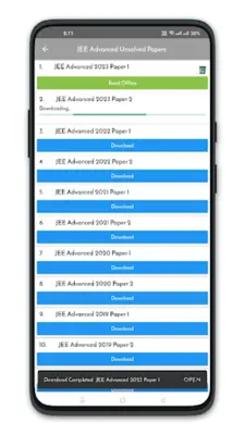 JEE Advanced Solved Papers android App screenshot 2