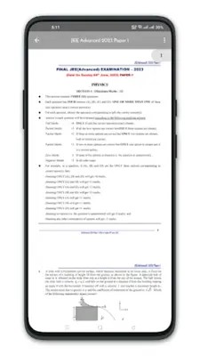 JEE Advanced Solved Papers android App screenshot 3
